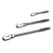 Capri Tools 1/4, 3/8, 1/2 in Dr 72-Tooth Flex-Head Low Profile Ratchet Set, 3 pcs CP12000FX - alternate 1